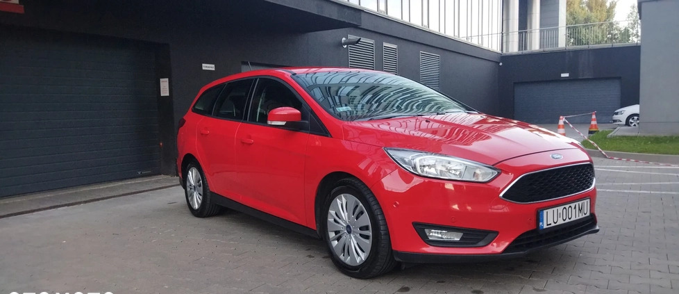 Ford Focus cena 36900 przebieg: 204000, rok produkcji 2017 z Lublin małe 379